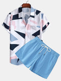 Casual Suit | 3D Digital Printing | Short Sleeve