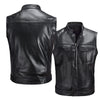 Casual Leather Waistcoat