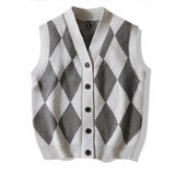 Autumn And Winter | Leisure Men's V-neck Sweater | Woolen Vest