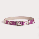 Black And White Cows Pattern Belt