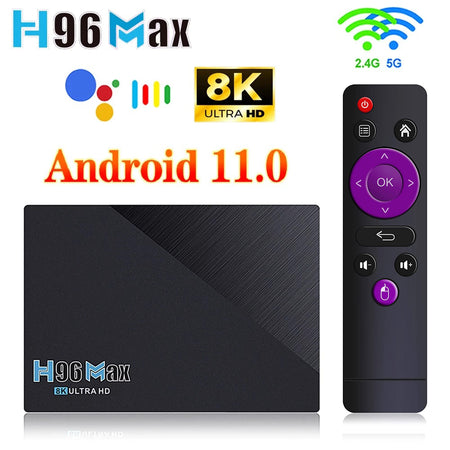 MX10 Box S Android TV 11.0 Version 1+8GB